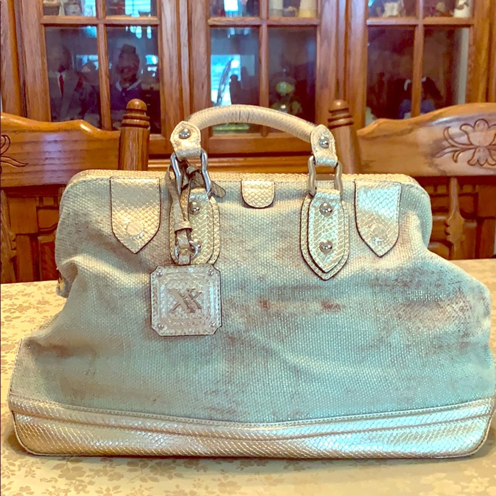 Maxx New York Purse-speckled with gold color
